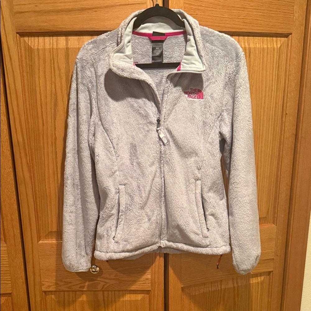 The North Face Light Gray Fleece Jacket